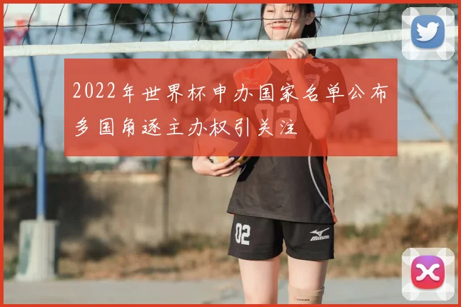 2022年世界杯申办国家名单公布 多国角逐主办权引关注