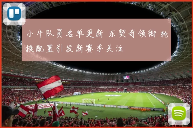 小牛队员名单更新 东契奇领衔 轮换配置引发新赛季关注